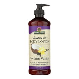 Nature's Answer Essential Oil Body Lotion Coconut Vanilla  - 1 Each - 16 OZ