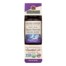 Nature's Answer - Organic Essential Oil Blend - Night Snooze - 0.5 oz.