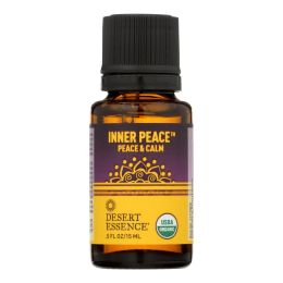Desert Essence - Essential Oil - Inner Peace - Case of 1 - .5 fl oz.